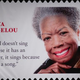 The Maya Angelou Forever Stamp unveiled April 7, 2015, at a ceremony at the Warner Theater in Washington, D.C.
NICHOLAS KAMM/Getty Images